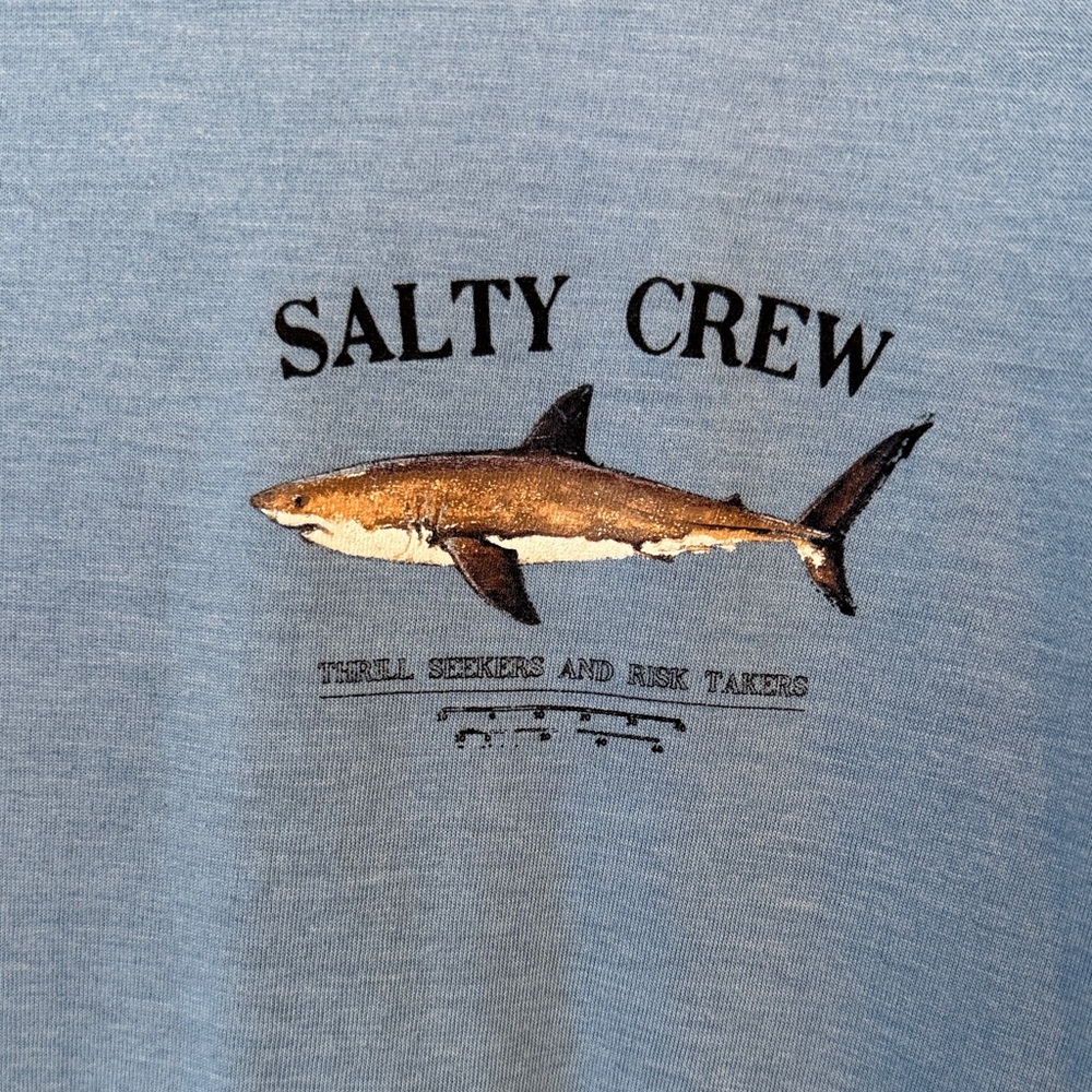SALTY CREW // MENS GRAPHIC TSHIRT THRILL SEEKERS AND RISK TAKERS - Picture 3 of 6